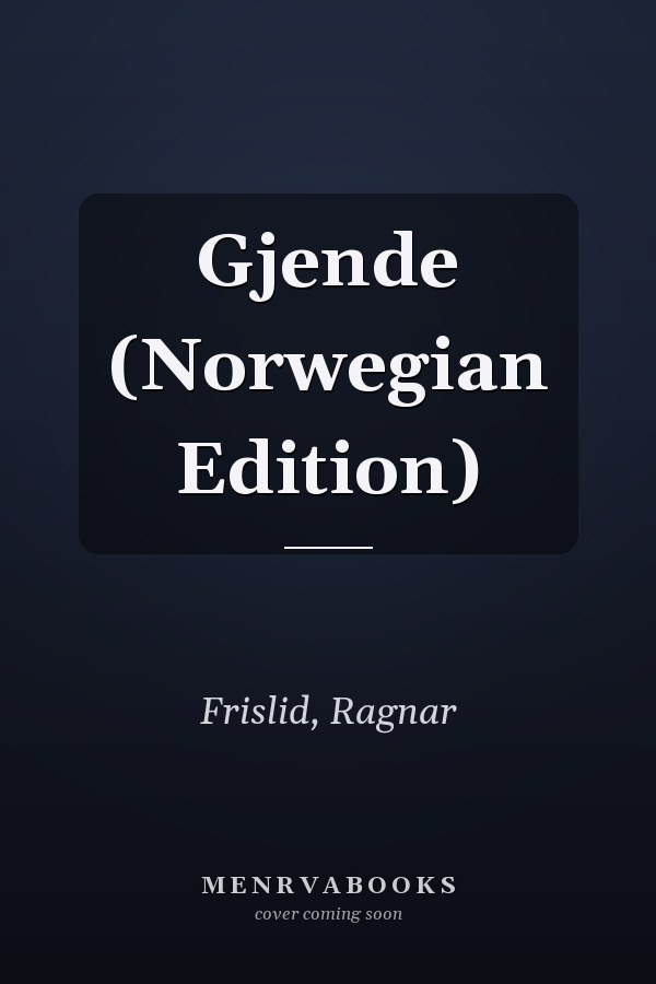 Gjende (Norwegian Edition)
