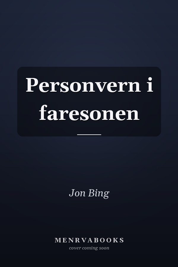 Personvern i faresonen