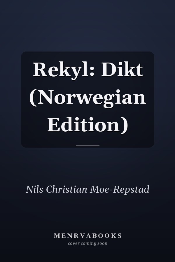 Rekyl: Dikt (Norwegian Edition)