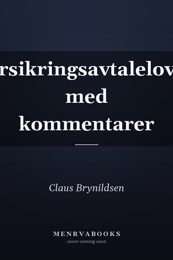 Forsikringsavtaleloven med kommentarer