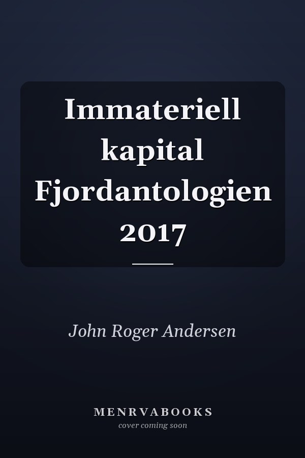 Immateriell kapital Fjordantologien 2017