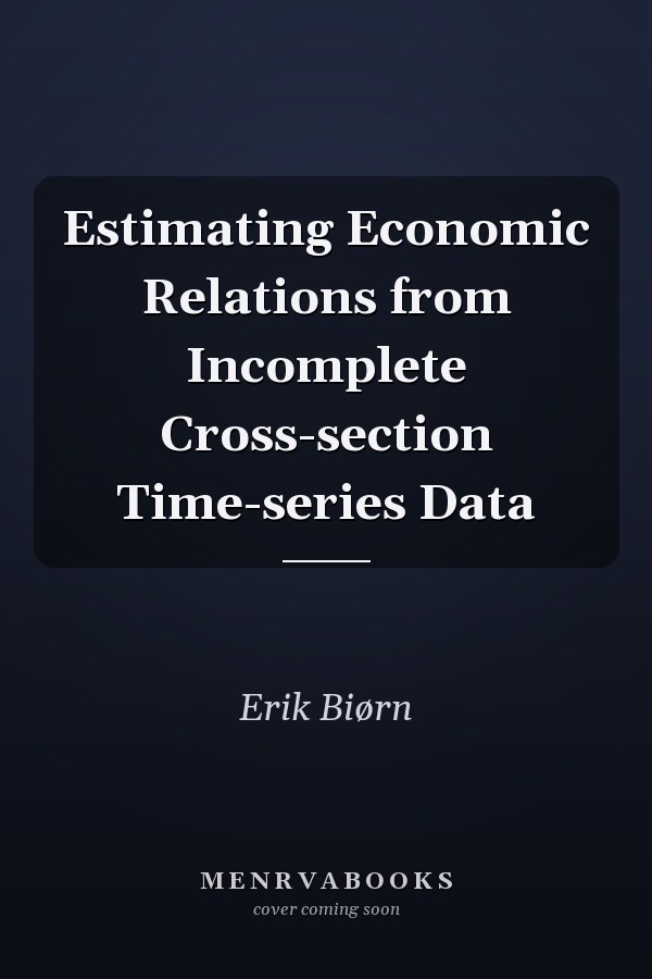 Estimating Economic Relations from Incomplete Cross-section Time-series Data