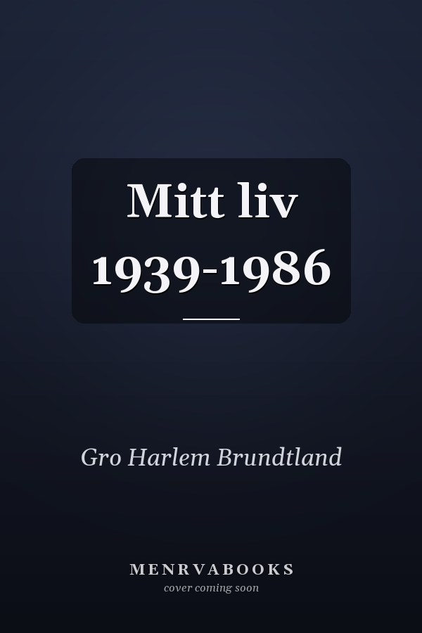 Mitt liv 1939-1986