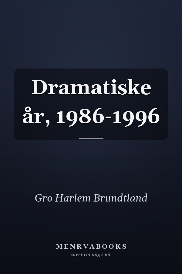 Dramatiske år, 1986-1996