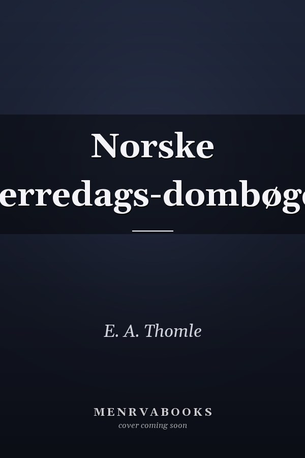 Norske Herredags-dombøger