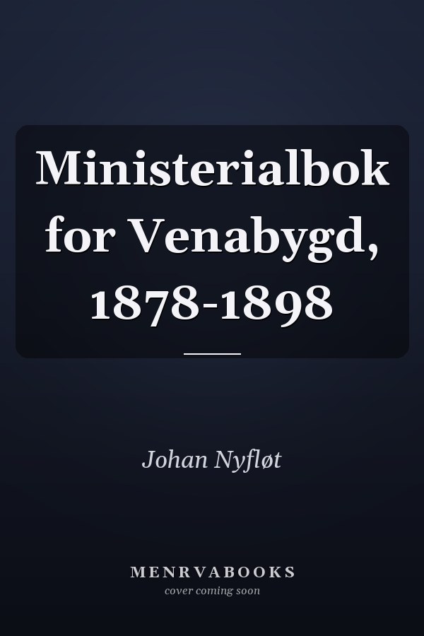 Ministerialbok for Venabygd, 1878-1898