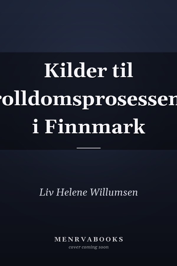 Kilder til trolldomsprosessene i Finnmark