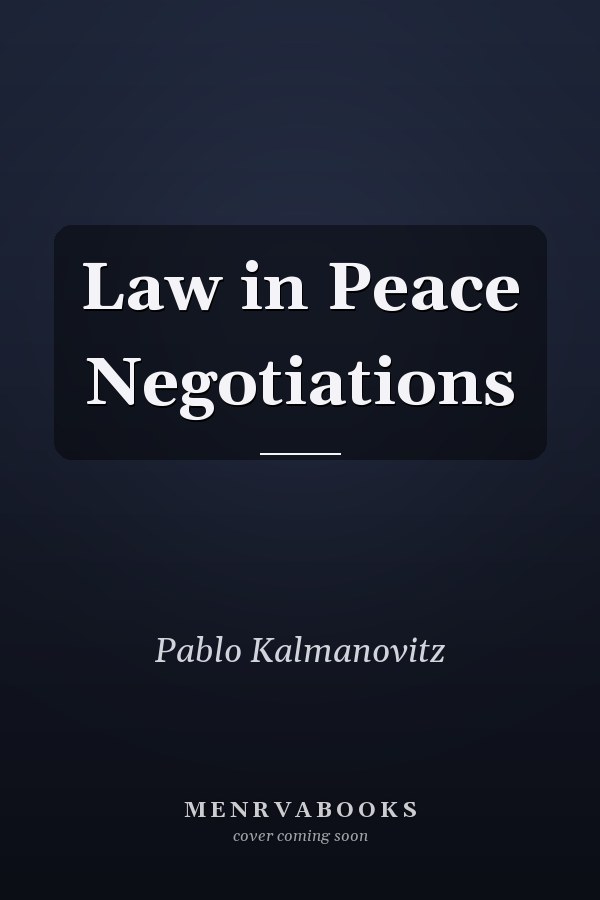 Law in Peace Negotiations