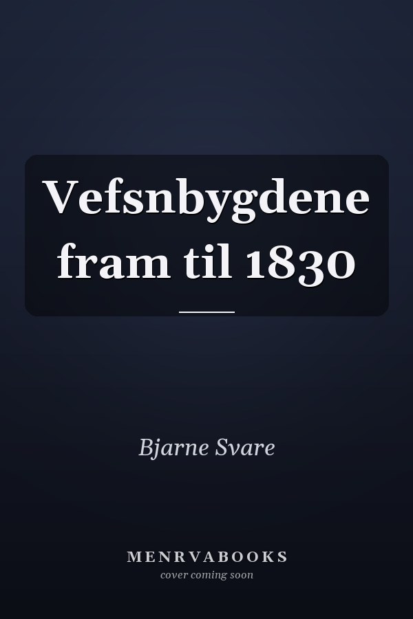 Vefsnbygdene fram til 1830