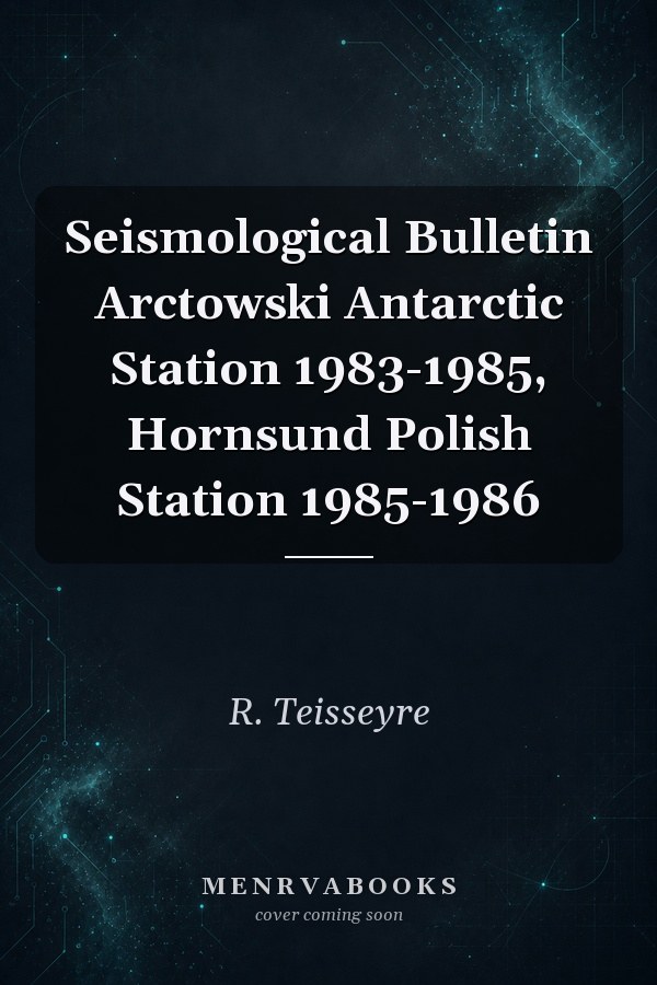 Seismological Bulletin Arctowski Antarctic Station 1983-1985, Hornsund Polish Station 1985-1986