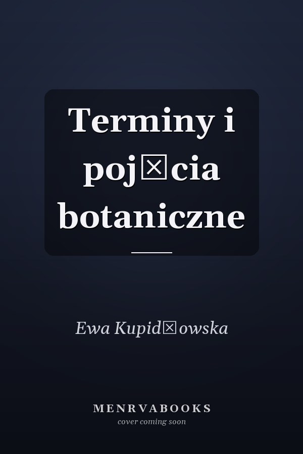 Terminy i pojęcia botaniczne
