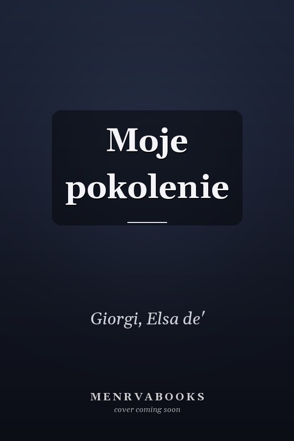 Moje pokolenie