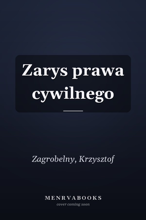 Zarys prawa cywilnego