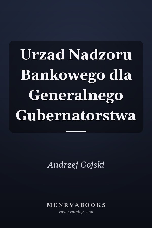 Urzad Nadzoru Bankowego dla Generalnego Gubernatorstwa