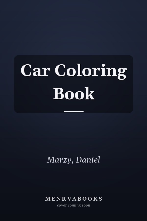 Car Coloring Book