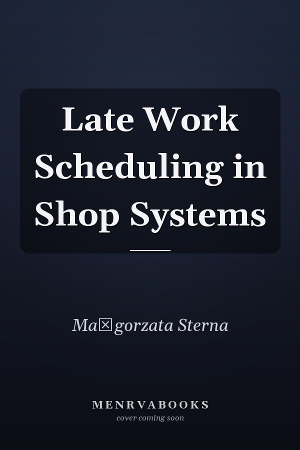 Late Work Scheduling in Shop Systems