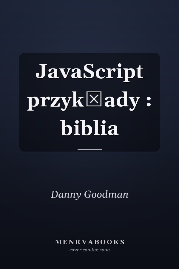 JavaScript przykłady : biblia