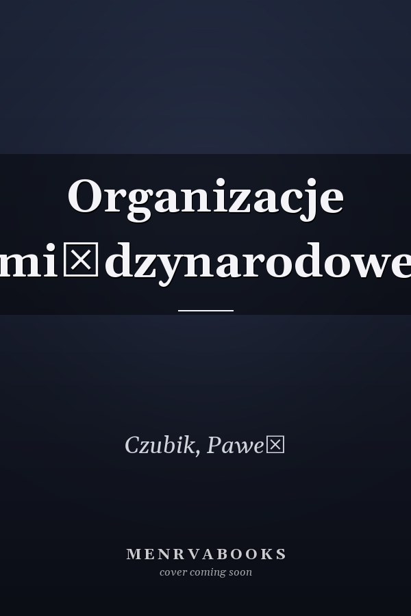 Organizacje międzynarodowe