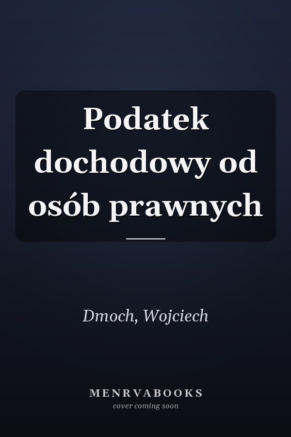 Podatek dochodowy od osób prawnych
