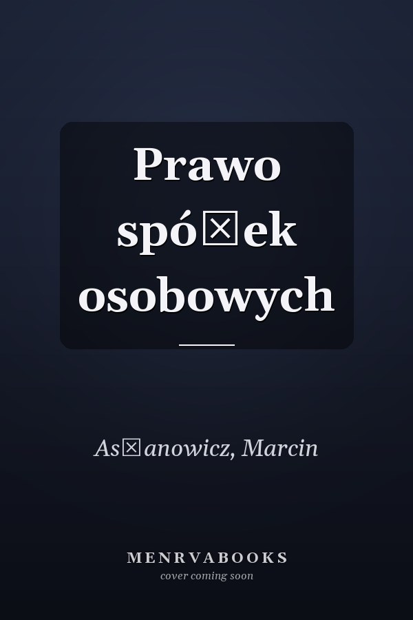 Prawo spółek osobowych