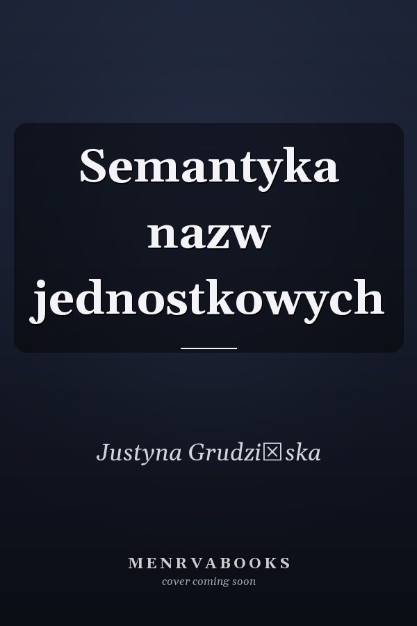 Semantyka nazw jednostkowych