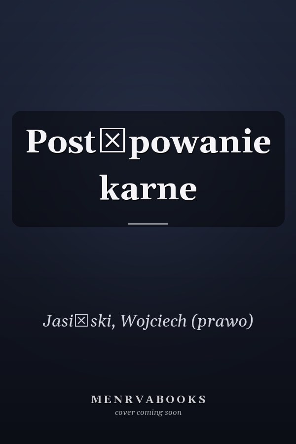Postępowanie karne