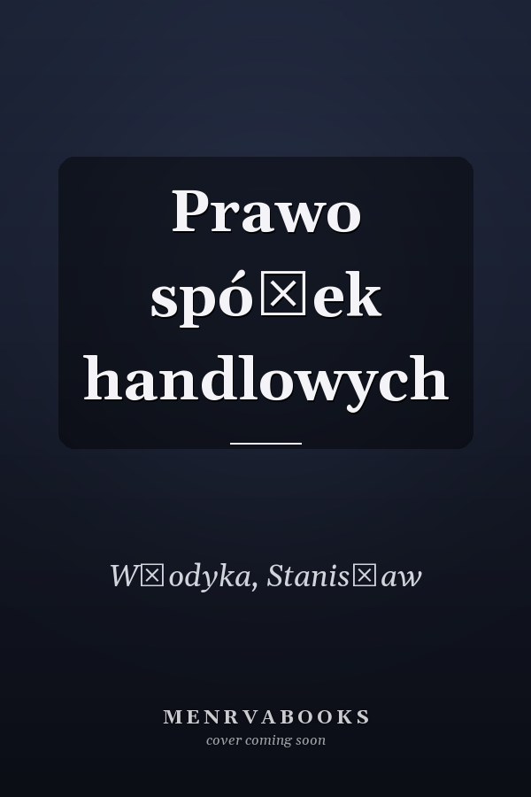 Prawo spółek handlowych