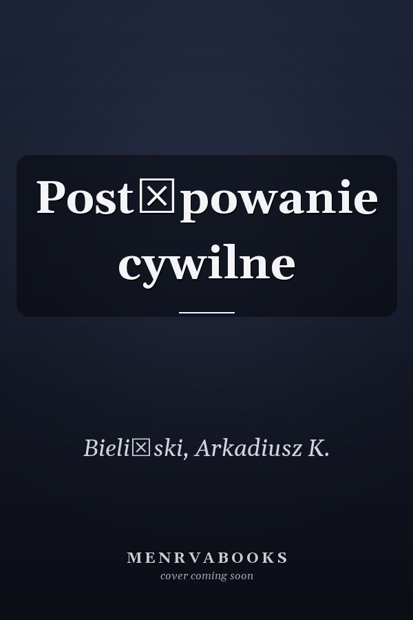 Postępowanie cywilne