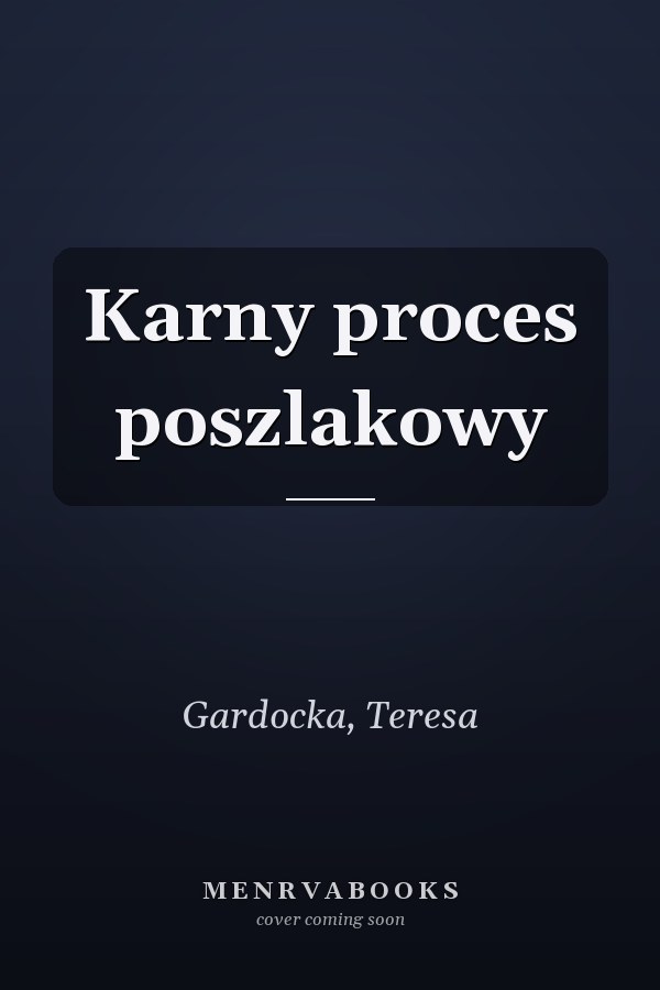 Karny proces poszlakowy