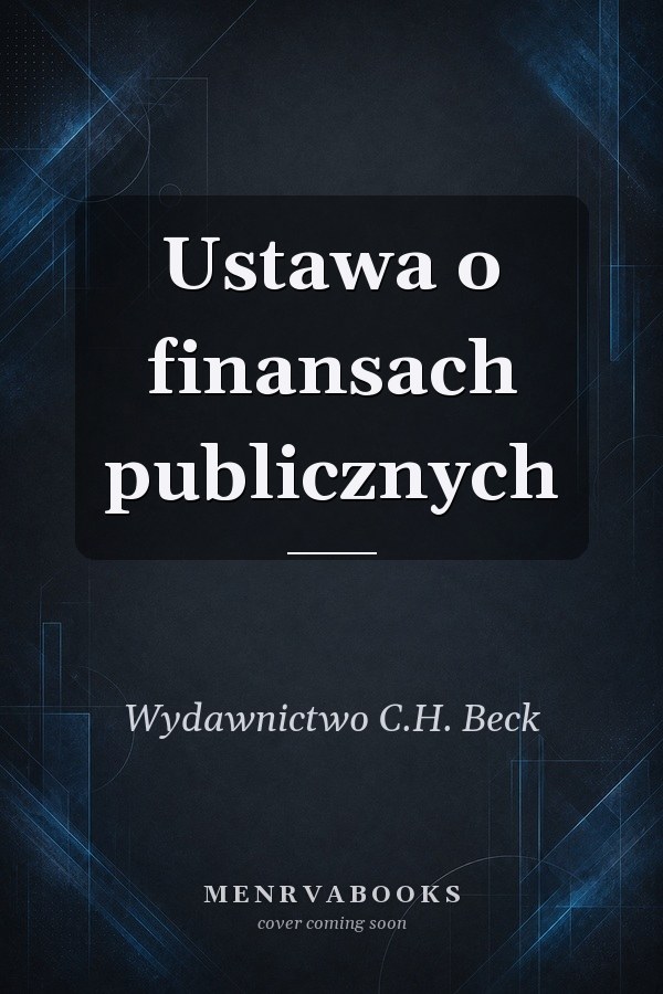Ustawa o finansach publicznych