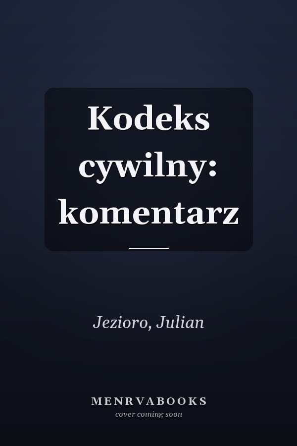Kodeks cywilny: komentarz