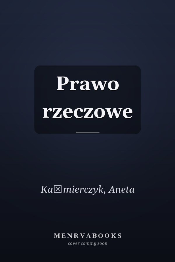 Prawo rzeczowe