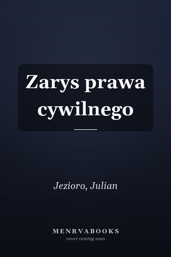 Zarys prawa cywilnego