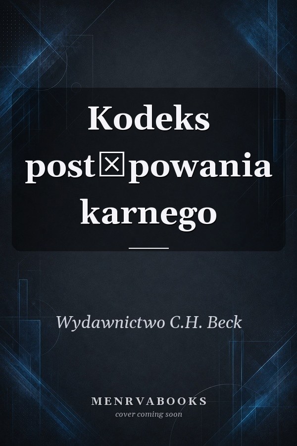 Kodeks postępowania karnego