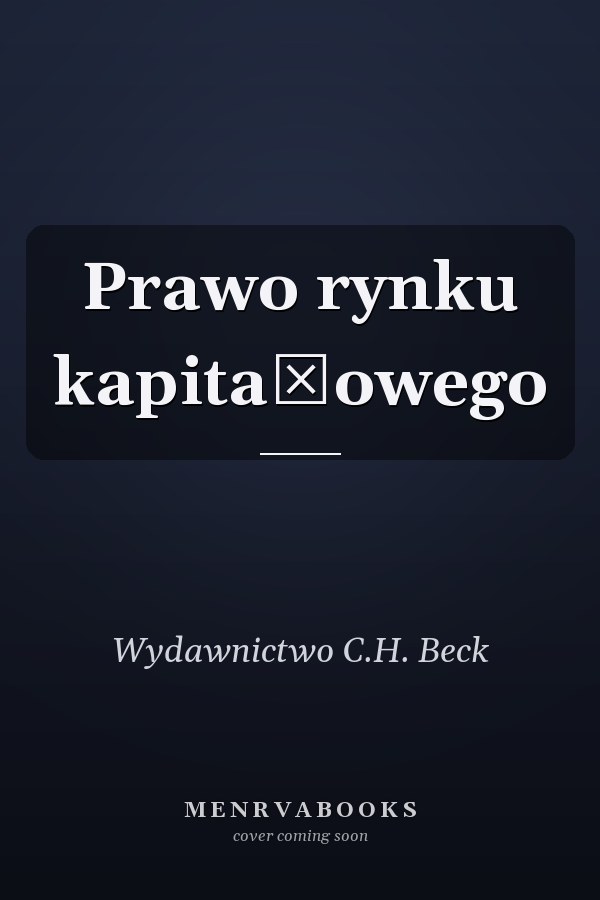 Prawo rynku kapitałowego