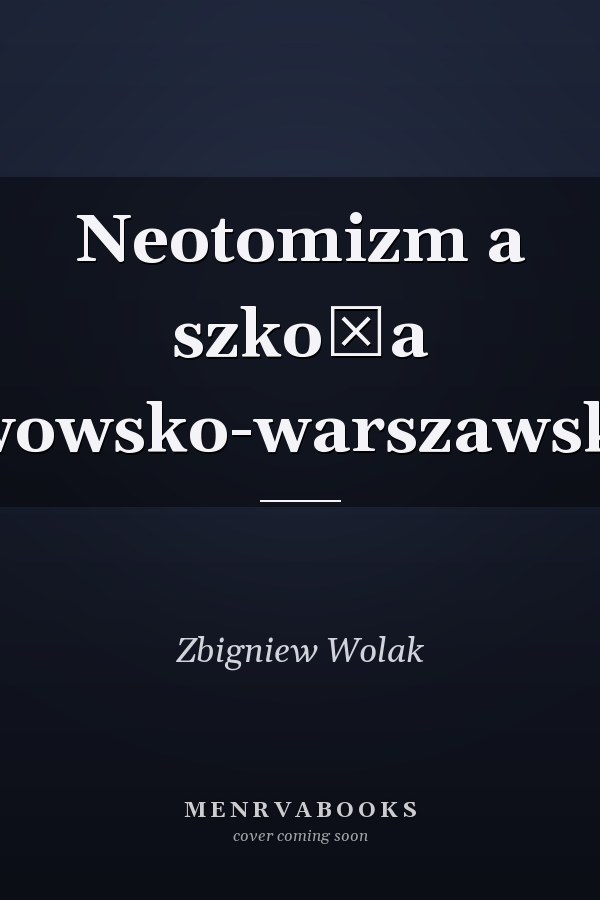 Neotomizm a szkoła lwowsko-warszawska