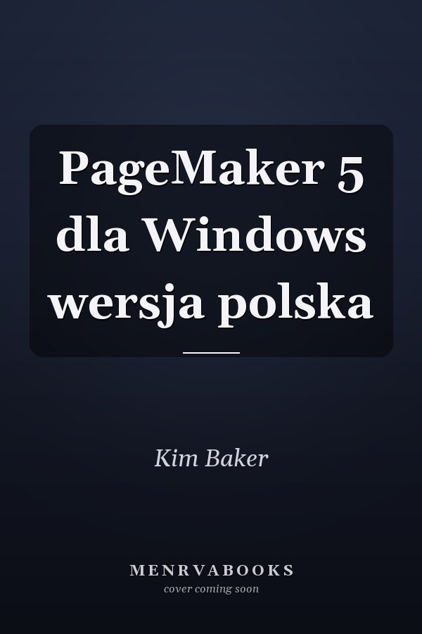 PageMaker 5 dla Windows wersja polska