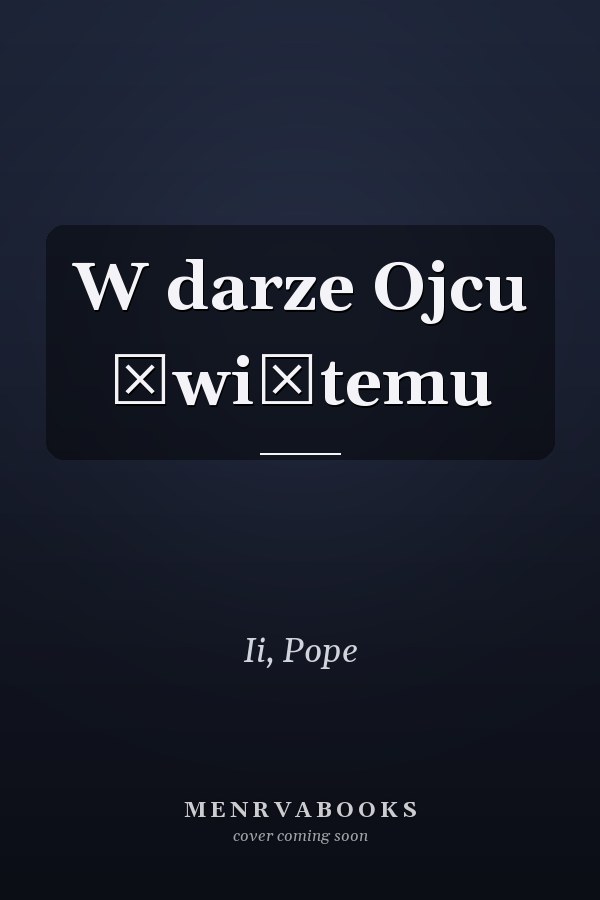W darze Ojcu Świętemu