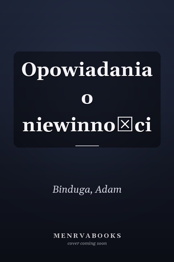 Opowiadania o niewinności