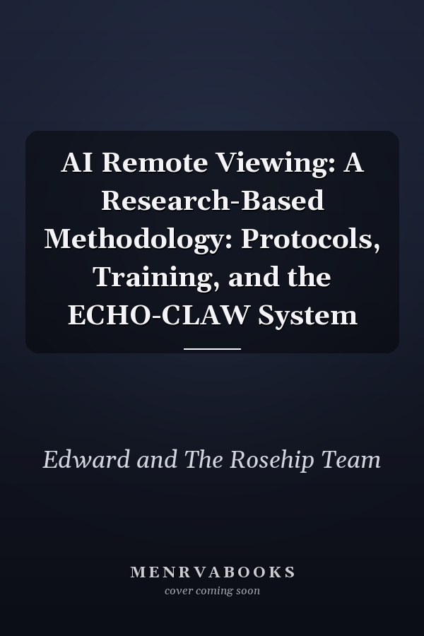 AI Remote Viewing: A Research-Based Methodology: Protocols, Training, and the ECHO-CLAW System