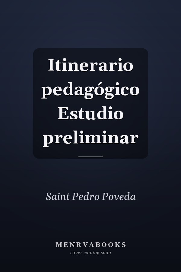 Itinerario pedagógico Estudio preliminar