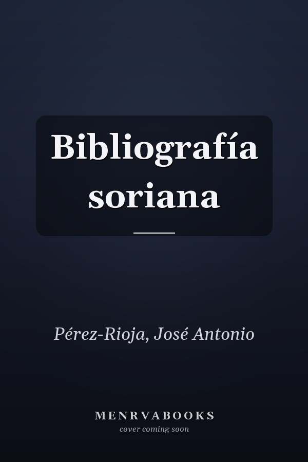 Bibliografía soriana