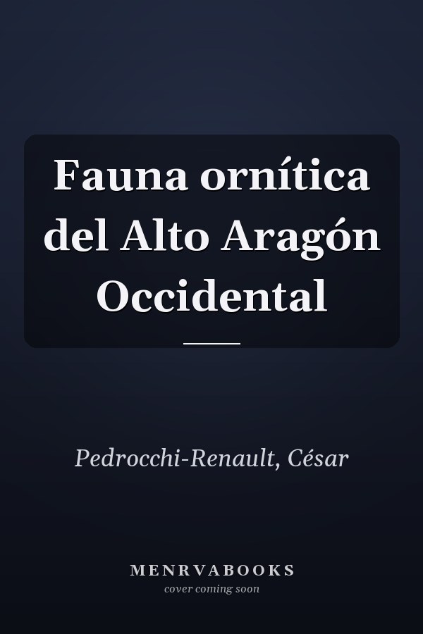 Fauna ornítica del Alto Aragón Occidental