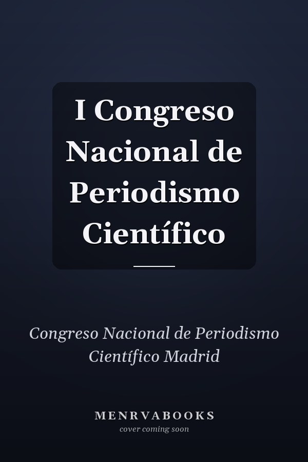 I Congreso Nacional de Periodismo Científico