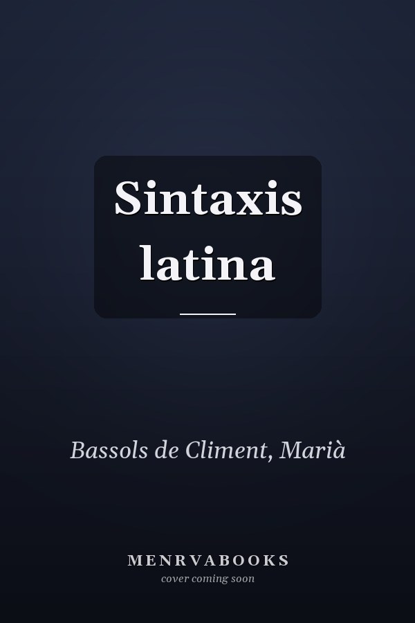 Sintaxis latina