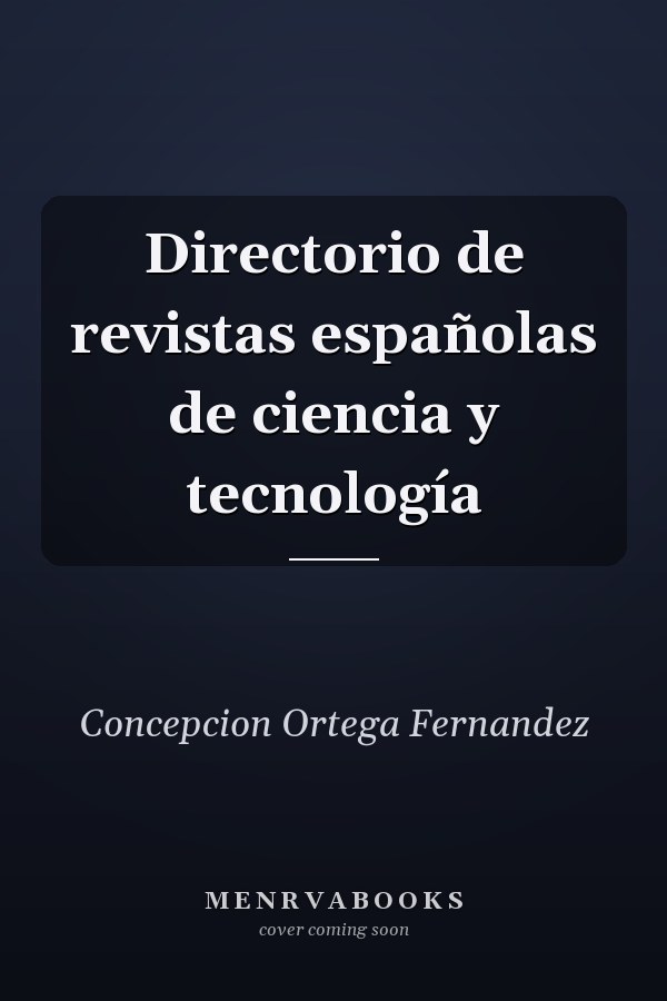 Directorio de revistas españolas de ciencia y tecnología
