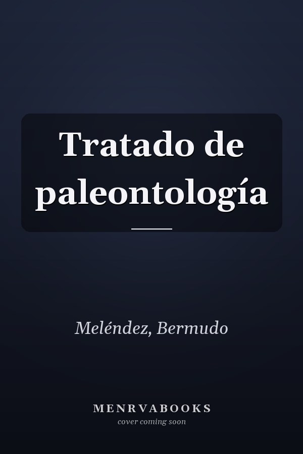 Tratado de paleontología