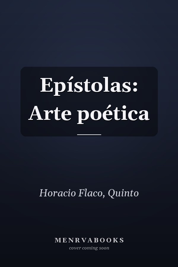 Epístolas: Arte poética