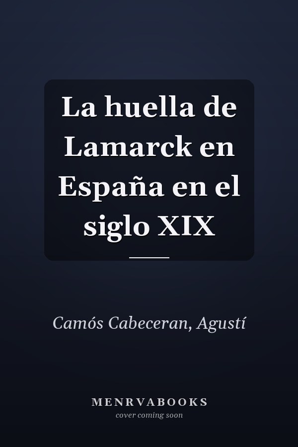 La huella de Lamarck en España en el siglo XIX
