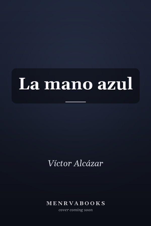 La mano azul